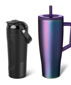 BrüMate MultiShaker 25oz + Era 40oz Bundle - Matte Black & Dark Aura - View 1