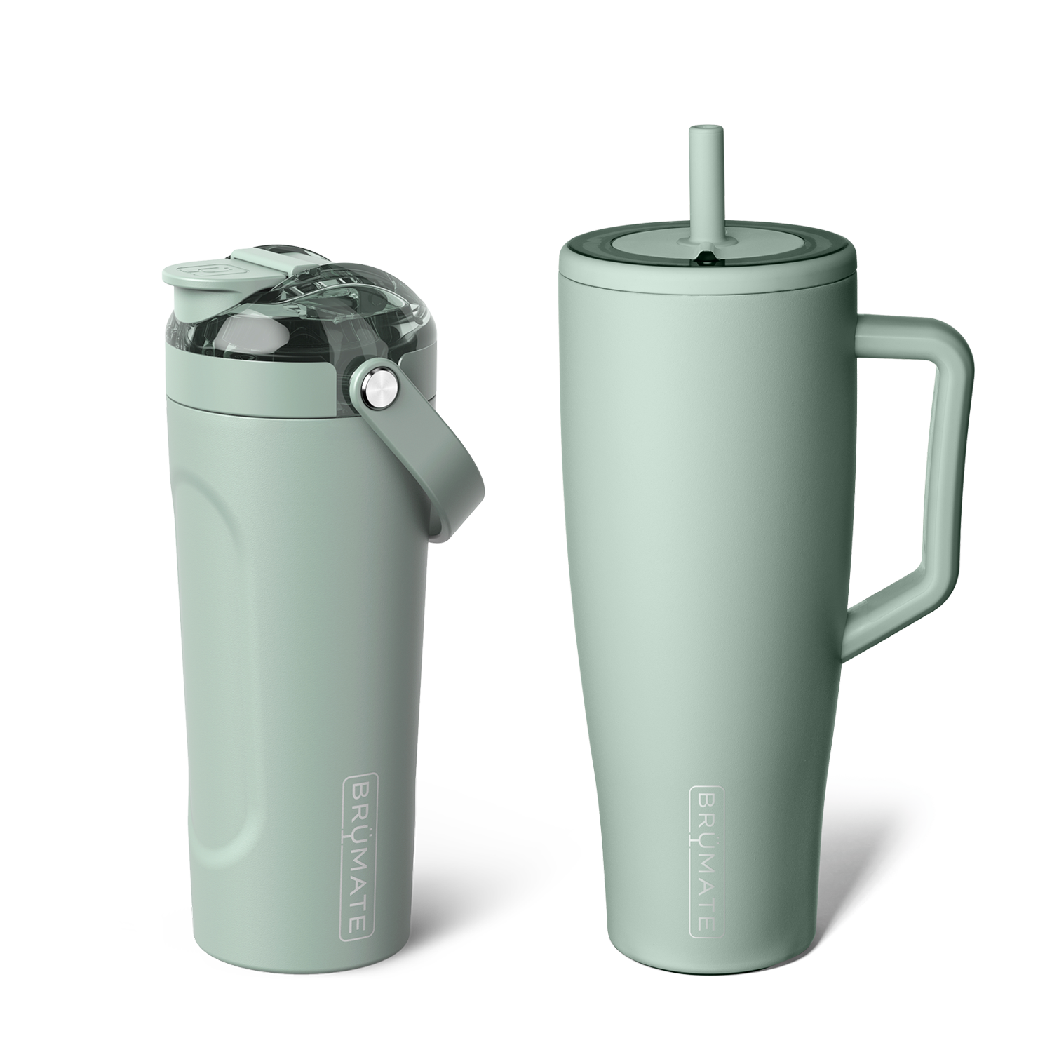 BrüMate MultiShaker 25oz + Era 40oz Bundle - Sage - View 1