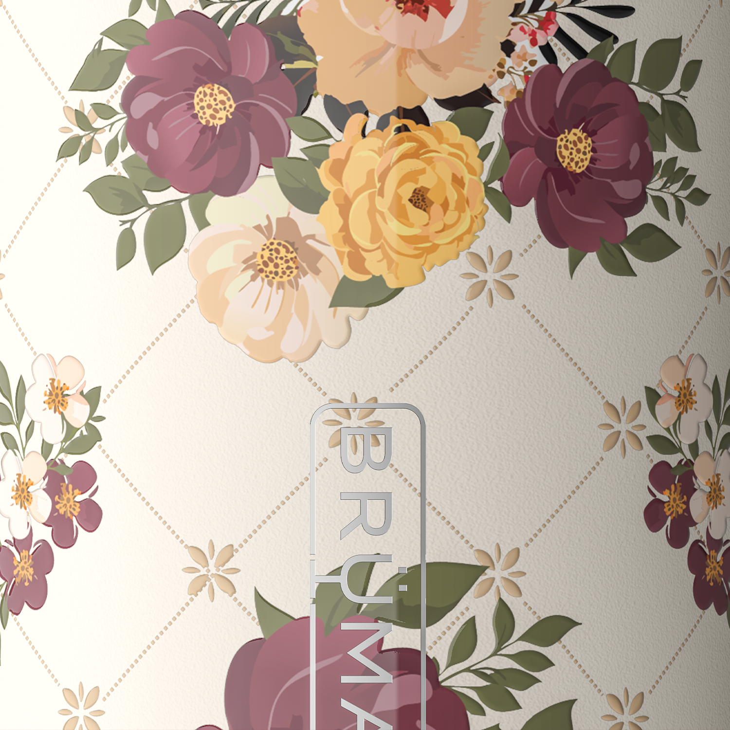 BrüMate Hopsulator Slim v2 - Quilted Florals - View 2