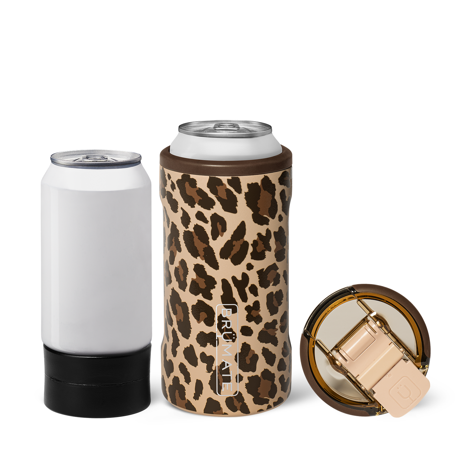 BrüMate Hopsulator Trio v2 - Leopard Latte - View 1