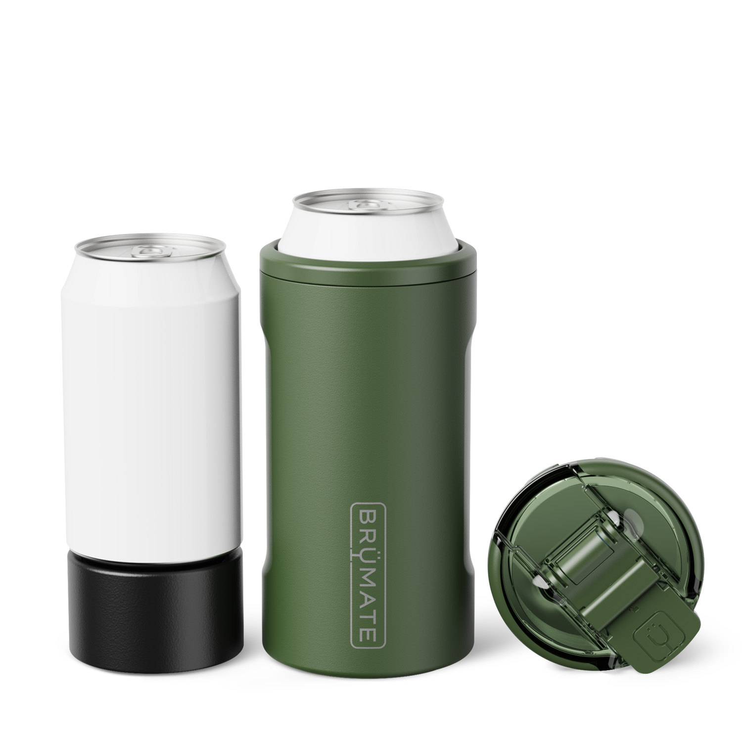 BrüMate Hopsulator Trio v2 - OD Green - View 1