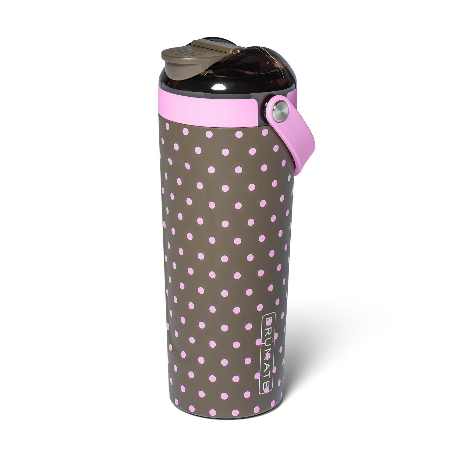 BrüMate MultiShaker 25oz - Mocha Dot