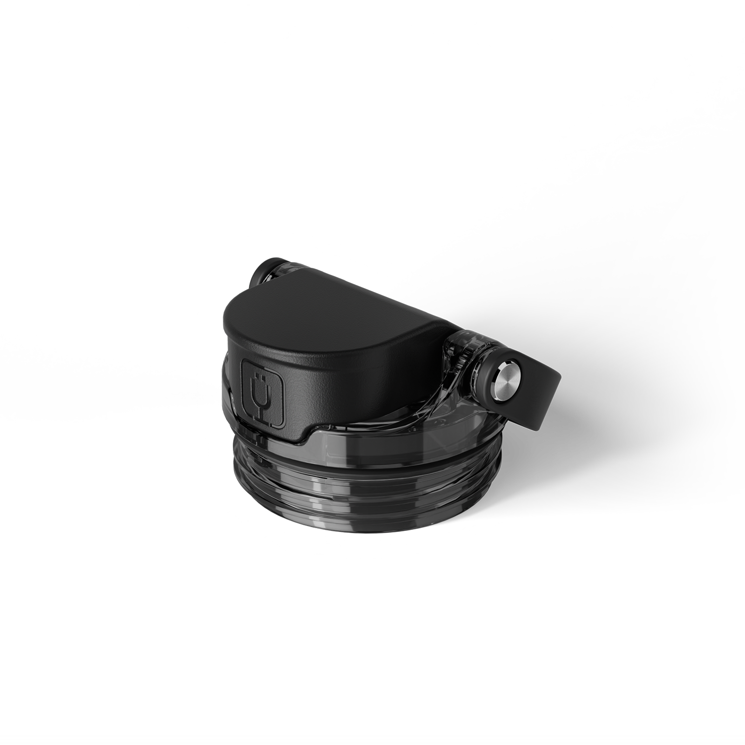 BrüMate Rise Universal Replacement Lid - Matte Black - View 1