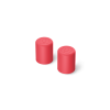 BrüMate Magnetic Straw Cover (2-Pack) - Coral - View 1