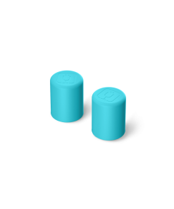 BrüMate Magnetic Straw Cover (2-Pack) - Curaçao - View 1