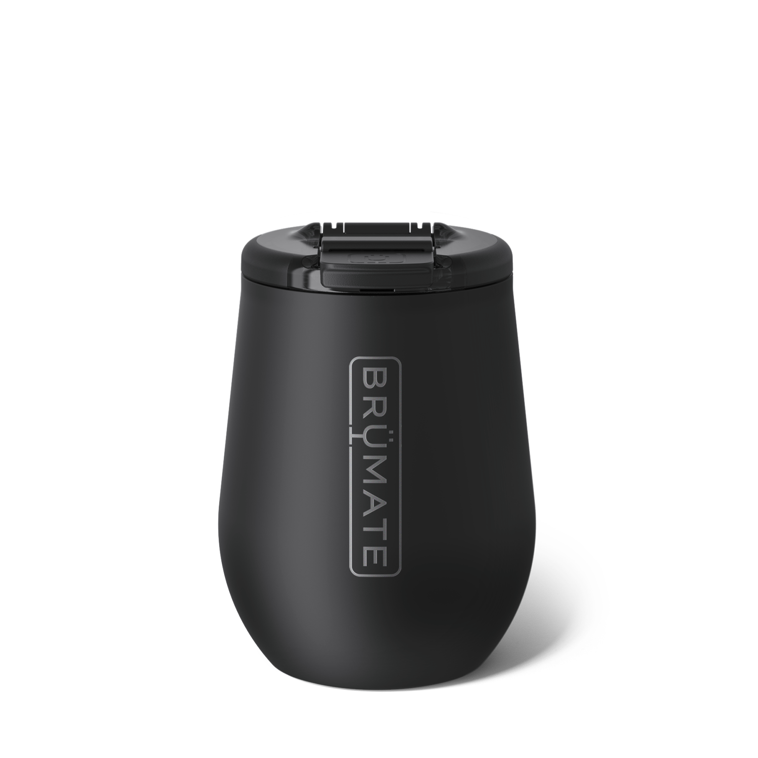 BrüMate Uncork'd 14oz Wine Tumbler - Matte Black - View 1