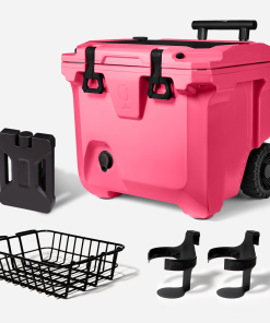 BrüMate BrüTank 35-Quart Ultimate Day Trip Cooler Bundle - Neon Pink - View 1