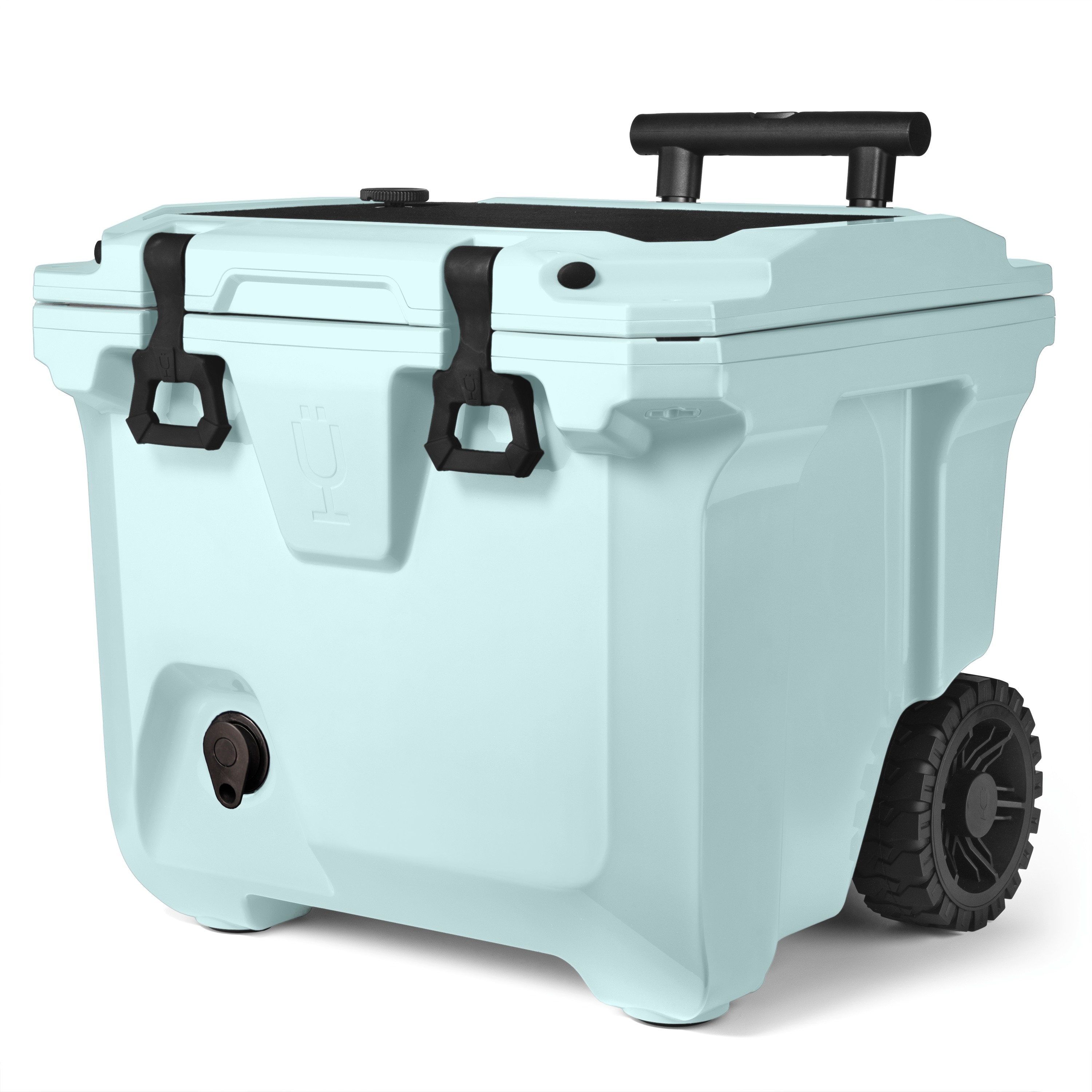 BrüMate BrüTank 35-Quart Rolling Cooler - Blue Agave - View 1