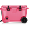 BrüMate BrüTank 55-Quart Rolling Cooler - Neon Pink - View 1