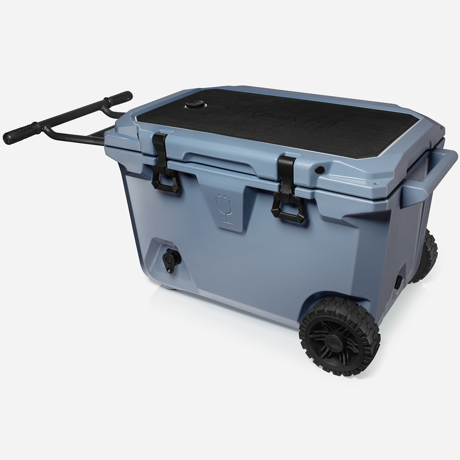 BrüMate BrüTank 55-Quart Rolling Cooler - Denim - View 2