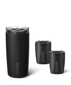 BrüMate Togosa + Rocks Bundle 49oz Chiller Pitcher - Matte Black - View 1