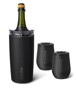 BrüMate Togosa + Uncork'd Bundle 49oz Chiller Pitcher - Matte Black - View 1