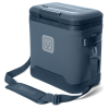 BrüMate MagPack 18-Can Shoulder Sling Soft Cooler - Nightfall Blue - Front Strap View